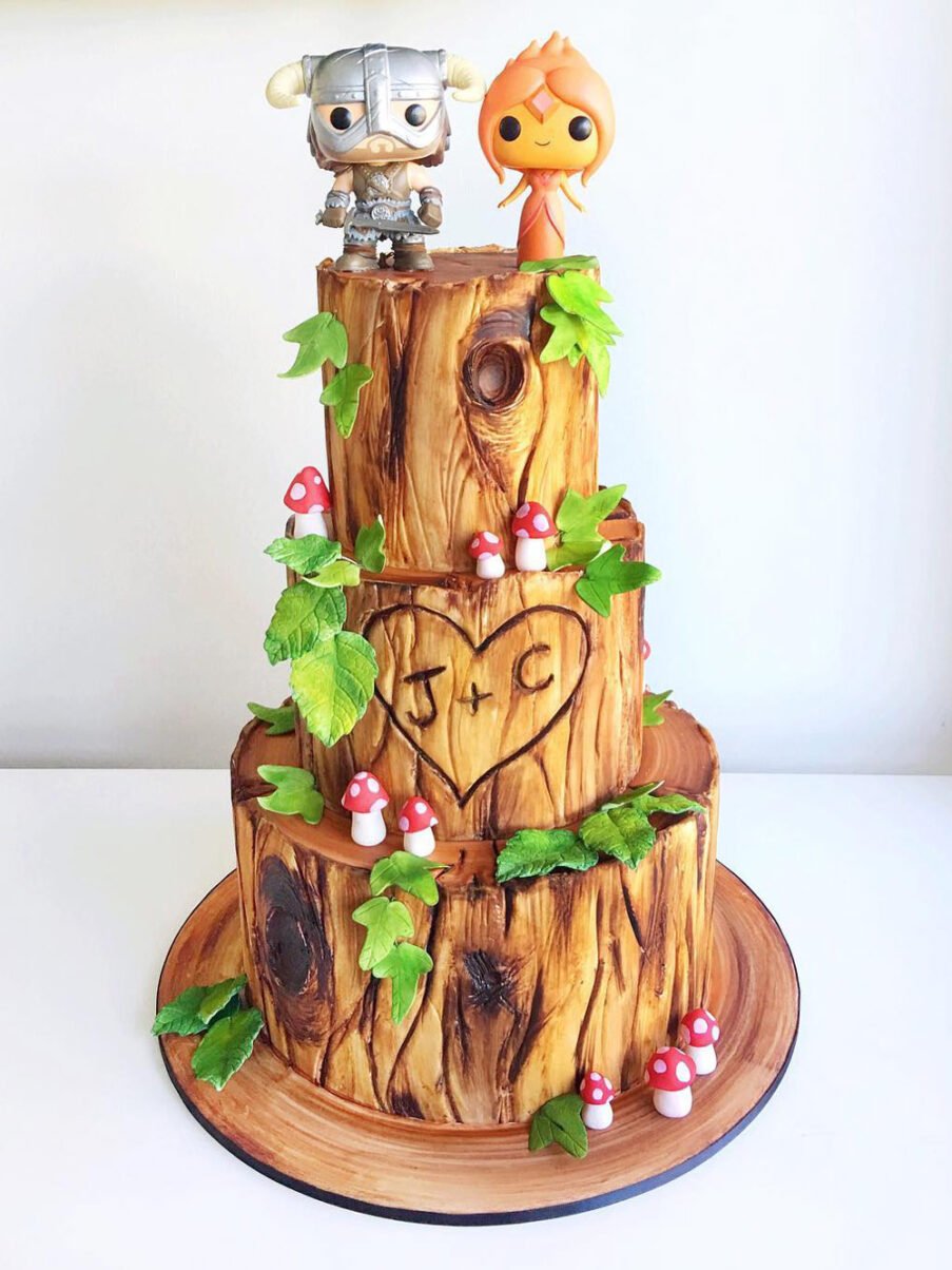 Fun Wedding Cake