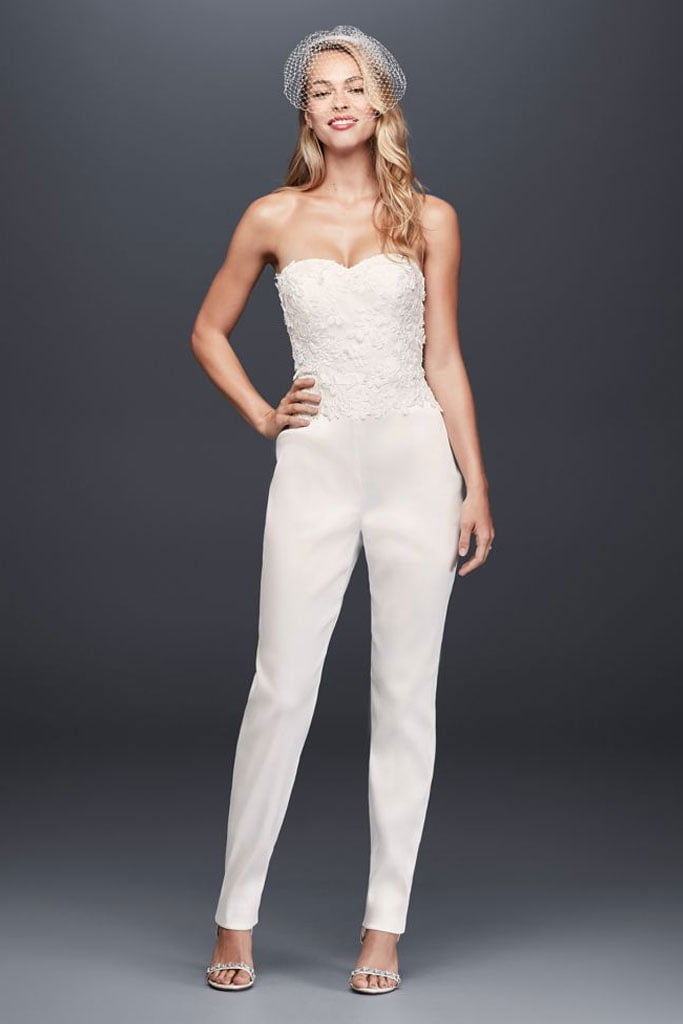 Vestidos de novia con pantalones ¿Cómo elegir el tuyo?