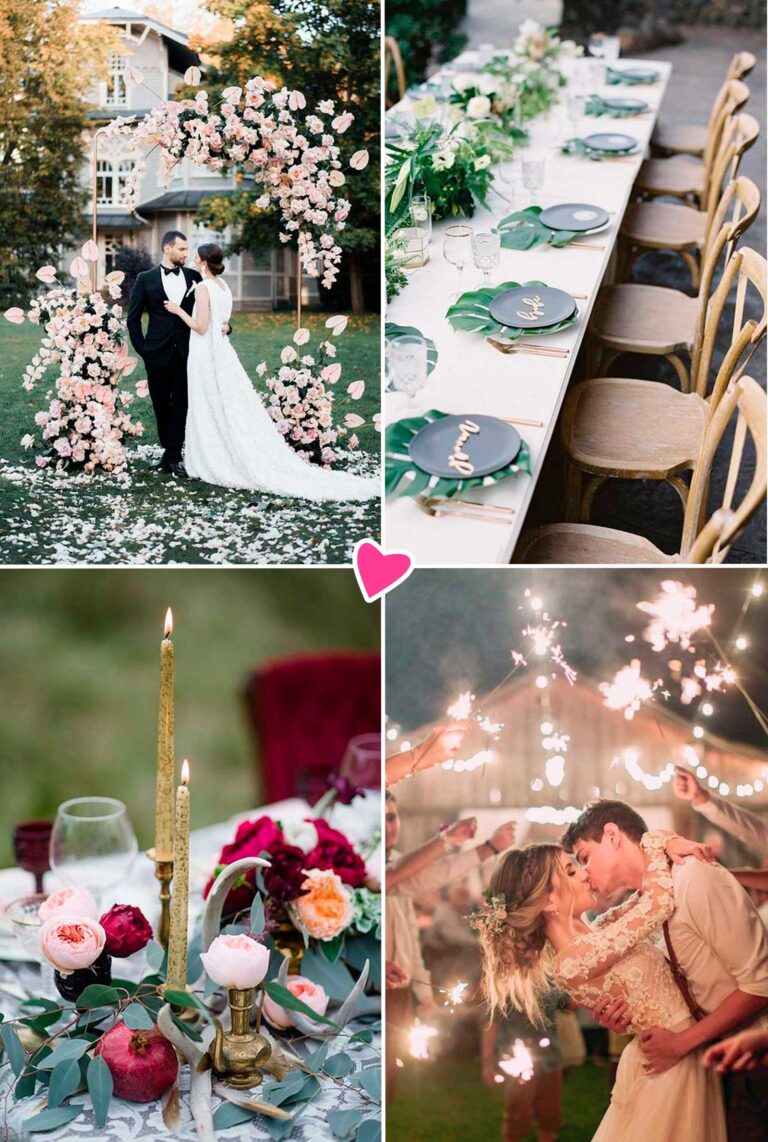 Ideas frescas de boda en el patio