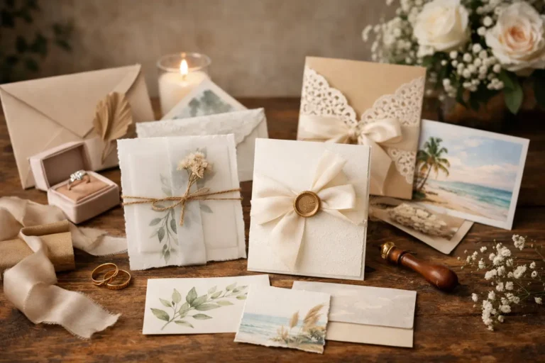 12 ideas para invitaciones de boda con estilo